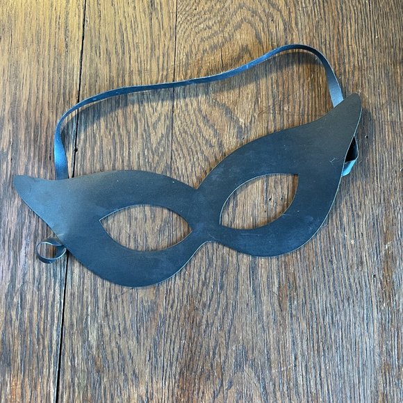 Latex Rubber Catwoman Fetish Mask - Picture 1 of 2